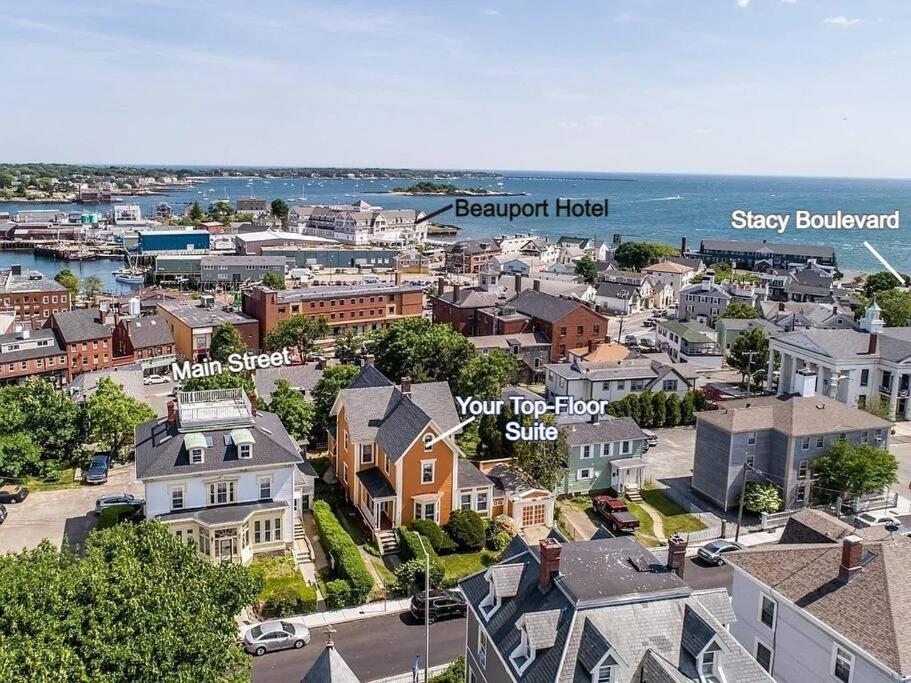 Guest Suite In Historical District Gloucester Bagian luar foto